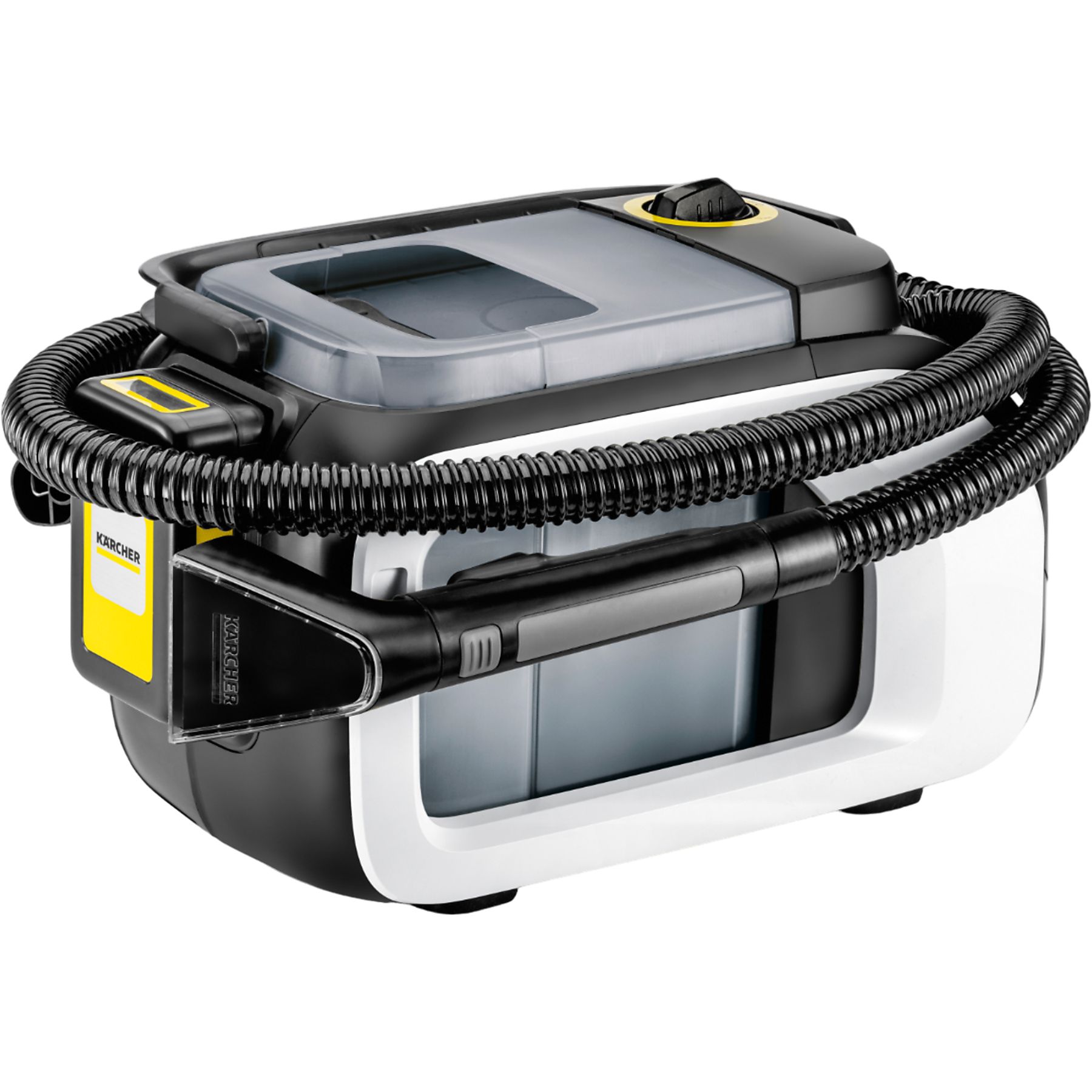 KARCHER SE 3-18 Compact Battery Set Tapijtreiniger Geel